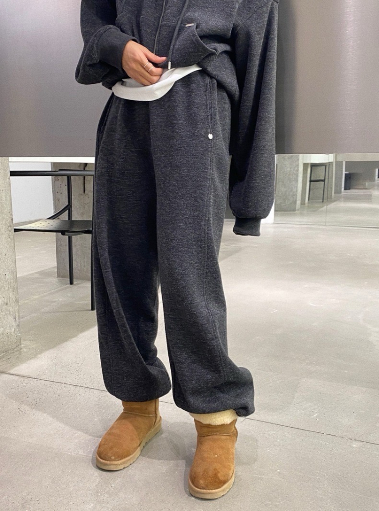連帽拉鍊寬鬆加絨深灰灰色外套
